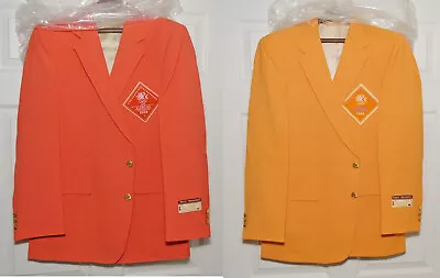 Lot Of 2 - 1984 Los Angeles Olympic Games Uniforms - Gold And Orange 44R Blazers • $60