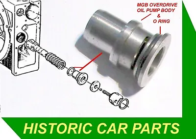 4 SYNCHRO Overdrive OIL PUMP BODY & SEAL For MGB Roadster & MGBGT GT 1967-80 • $49.72