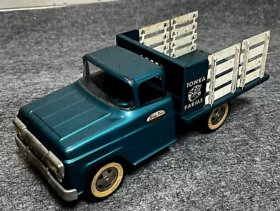 Vintage Tonka Toys Tonka Farms Blue Stake Truck Estate Sale 1961 • $199.88