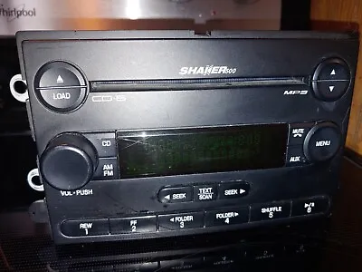 07-09 Ford Mustang OEM Shaker500 Radio MP3 AUX 6 Disc CD CHANGER Player Receiver • $199.99