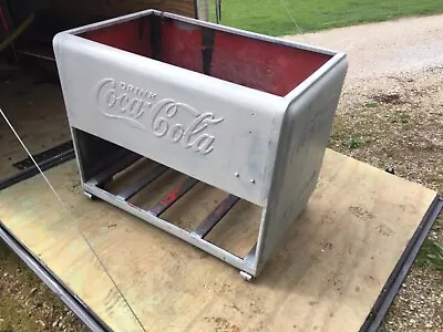 Vintage Coca- Cola Store Cooler Ice Cold Frame • $400