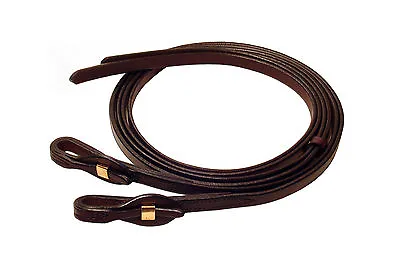 Harness Leather 5/8 X 8 Split Reins W/ Quick Change End OILED Custom USA H5880 • $69