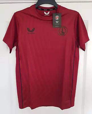 Charlton Athletic FC Football Training Shirt Size Small Men's (S) NEW (BNWT) • £12.50