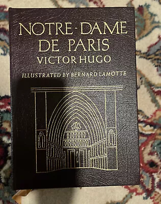 EASTON PRESS Hunchback Of Notre Dame Victor Hugo Leather Quasimodo Greatest Ever • $49.99