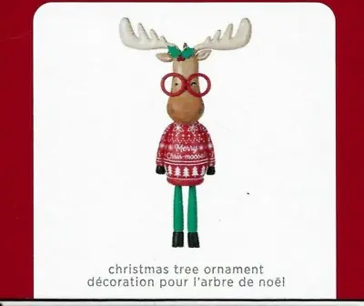 $14.95 • Buy Hallmark Keepsake Ornament 2021 Merry Chris-Moose Special Edition NIB