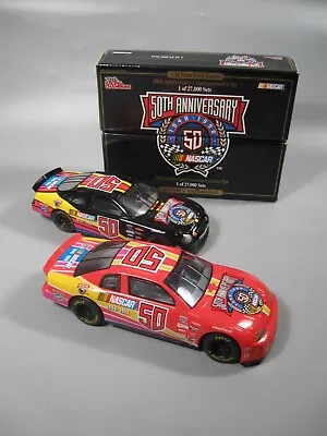 1998 Nascar 50th Anniversary Commemorative Set Monte Carlo Ford Taurus 1:24 • $18