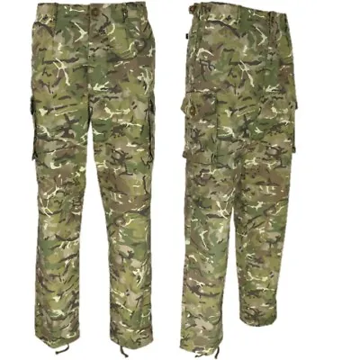 British Army Style S95 Ripstop Trousers Mens 26-46  Dpm Mtp Btp Camo Workwear • £24.99