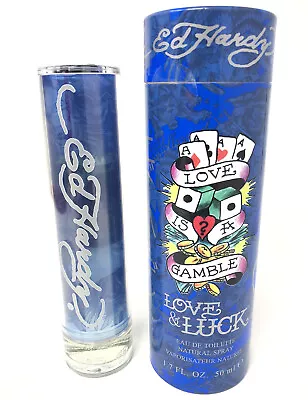 Love & Luck Christian Audigier Ed Hardy Men EDT Cologne Spray 1.7oz • $19.99