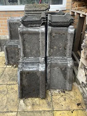 £2 • Buy Sandtoft Mercian Grey Concrete Roof Tiles SIMILAR TO MARLEY WESSEX