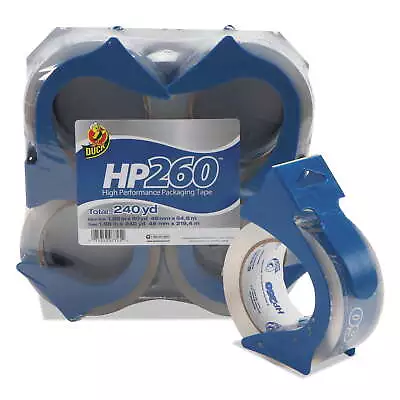 260 Clear Packaging Tape With Dispenser 1.88 In. X 60 Yd. 4 Pack • $17