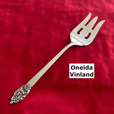 Oneida Community VINLAND Serving Fork 8 1/4” Stainless Steel Flatware • $5.69