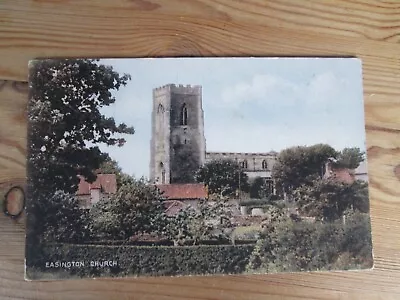 Postcard Of Easington Church (Unposted) East Yorkshire • £2.99