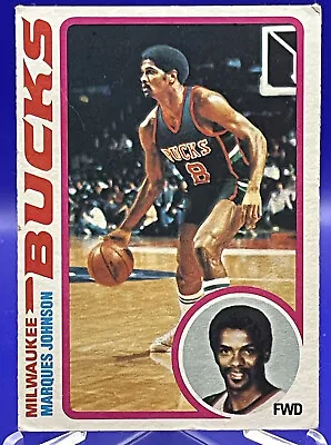 1978 Topps Marques Johnson #126 Rookie  Milwaukee Bucks • $1.99