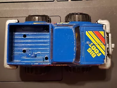 Vintage Arco Friction BigFoot Monster Truck 4x4 Blue 1980's Diecast - Hong Kong • $5.95