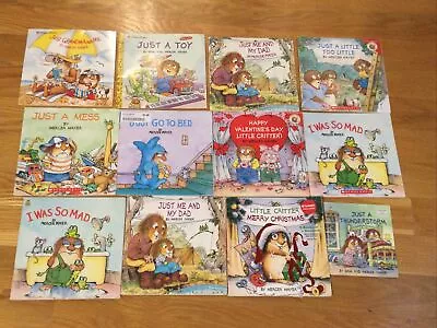 LITTLE CRITTER BOOKS LOT Paperback Soft Cover Picture Books Mixed Mercer Mayer • $16.99