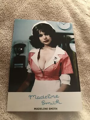 MADELINE SMITH (ACTRESS) PRESIGNED PHOTO- 7x5” • £1