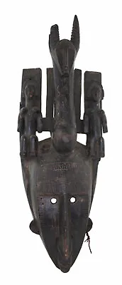 Bambara Ntomo Large Mask African Customary Tribal Art From Mali - 76cm 2kg400 • $301.89