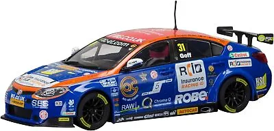 Scalextric C3736 Other License MG BTCC MG6-Jack Goff Brands Hatch 2015' Car • £58.91