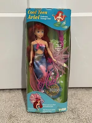 1992 The Little Mermaid MISB 10  Cool Teen Ariel Doll Figure TYCO #1864-1 • $25