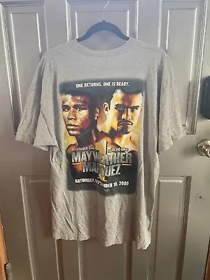 Boxing Shirt Mayweather Marquez XL 2009 MGM Grand Las Vegas • $20