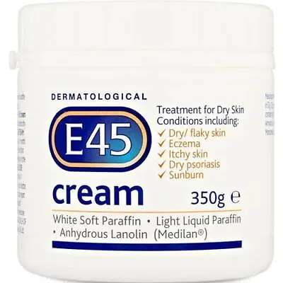 E45 Dermatological Cream 350g • £10.59