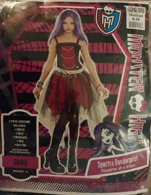 Spectra Costume Size: M (8-10) By Monster High • $30