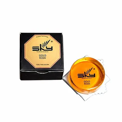 SKY Gold Rosin For Violin Viola Cello Transparent Yellow Clear Color • $7.99