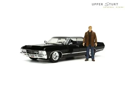 Supernatural 1967 Chevy Impala With Dean 1:24 Scale Diecast EXPERT PACKAGING • $49.99