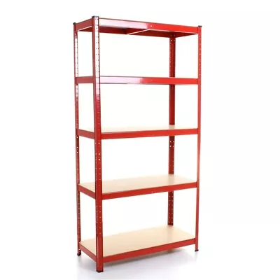 5 Tier Metal Deep Wide Garage Shelves Shelving Racking Storage 180x90x40cm/175KG • £22.25