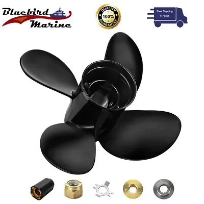 10.3x13 Boat Propeller Fit Mercury Engines 25-70HP 4Blades 13 Spline RH • $56.04