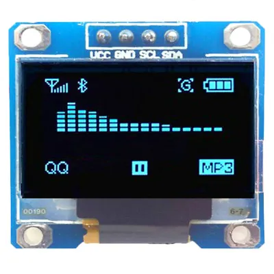0.96  OLED LCD Display Module IIC I2C Interface 128x64 3-5V For Arduino JT:'h • $13.56