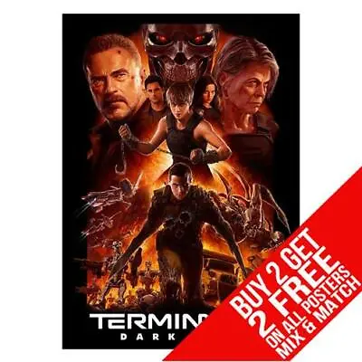 £6.97 • Buy Terminator Dark Fate Bb3 Poster Art Print A4 A3 Size - Buy 2 Get Any 2 Free