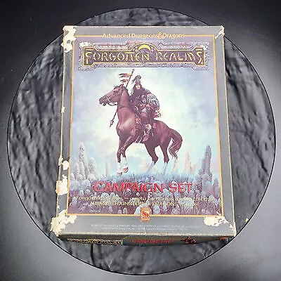 TSR 1031 AD&D Forgotten Realms Campaign Box Set RPG D&D Complete 🐉🎲 • $57.95