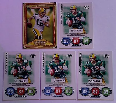 AARON RODGERS 5 Card Lot Green Bay Packers FREE SHIPPING • $9.97