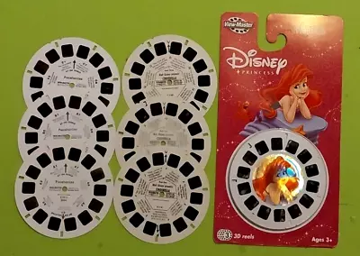 View-Master Reels Sets CINDERELLA - POCAHONTAS - DISNEY PRINCESS            #T15 • $28.50