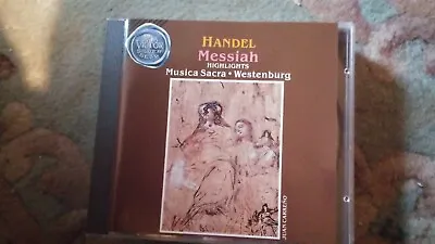 Musica Sacra / Westenburg Handel:Messiah  CD • £6.75