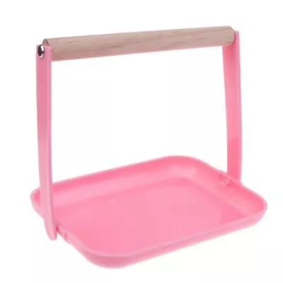 DIY Parrot Play-stand Bird Training Stand Perch Gym With Plastic Poop Tray • $17.44