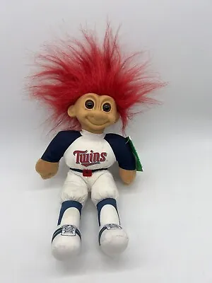 Vintage Russ MLB TROLL MN Twins Good Luck Red Hair W/Tag Soft Body 90s Read • $15