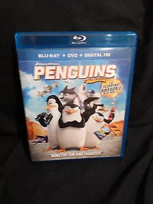 Penguins Of Madagascar (Blu-ray/DVD 2015 ) Used • $1.99