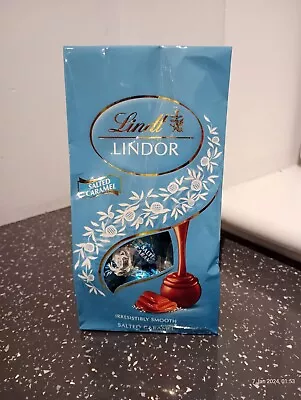 Bag Of Lindt Lindor Salted Caramel Chocolates 137g • £0.99