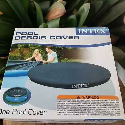 1 Intex 28021E Pool Debris Cover - Fits 10ft (3.05M) Easy Set Pools - New In Box • $12