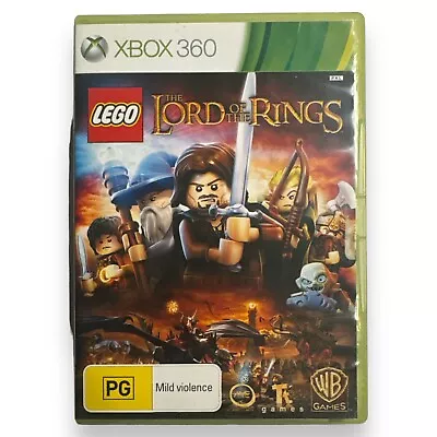 LEGO The Lord Of The Rings Xbox 360 Game + Manual *FREE SHIPPING* Xbox Games PAL • $26.57