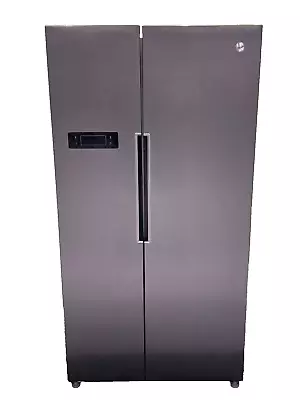 Hoover American Fridge Freezer Side-by-Side E Rated No Frost Inox HHSBSO 6174XK • £429.99
