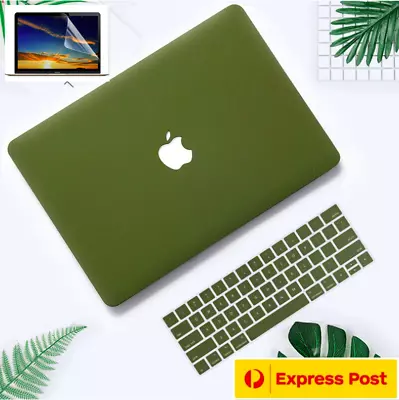 $26.99 • Buy 3-IN-1 SET MacBook Air 13 Inch Case 13.6 Inch M2 2022 Pro 13 Inch M1 Dark Green