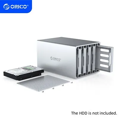 ORICO 4 Bay Hard Drive Enclosure USB3.0 For 3.5'' HDD SSD RAID  0/1/3/5/10/JBOD • $143.99