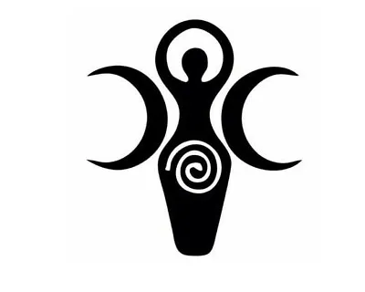 Spiral Goddess Wiccan Pagan Celtic Gods Symbol Decal Sticker • £2.99