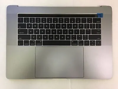 MacBook Pro A1707 15  2016 2017 Top Case Battery Keyboard Trackpad Touchbar Gray • $69.88