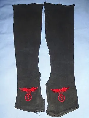 Marilyn Manson Antichrist Superstar (1997) Fingerless Gloves Sleeves Embroidered • $298