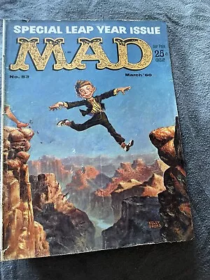 Mad Magazine #53 March ￼1960 Overall Good Condition ￼Shipping Included ￼ • $18.90