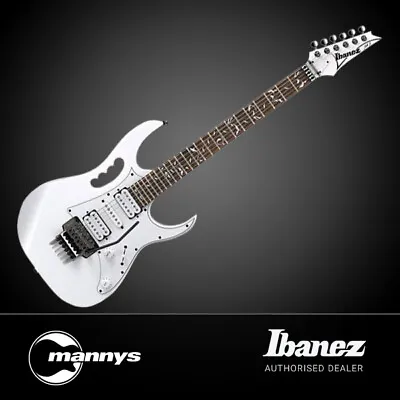 Ibanez JEMJR Premium Steve Vai Signature Electric Guitar (White) • $899